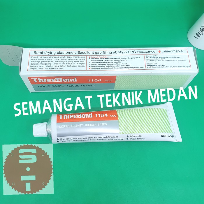 

100gr LEM CAIR LIQUID GASKET PAKING PACKING 1104 THREEBOND 100 gram