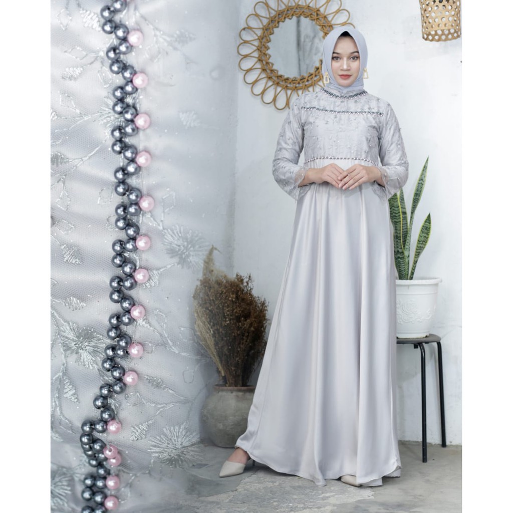 TERMURAH!!! GAMIS PAYET TIARA GAMIS PESTA MEWAH GAMIS MODERN GAMIS LEBARAN GAMIS KONDANGAN GAMIS PERNIKAHAN  GAMIS BROKAT TERBARU ADA JUMBO!!