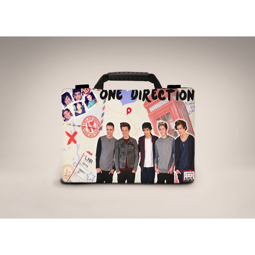  Tas  Laptop  Sablon One Direction Full Print 10 17  Inchi 