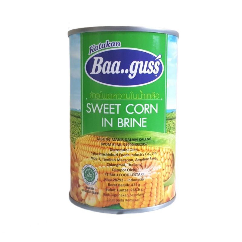 

BAGUS JAGUNG KALENG