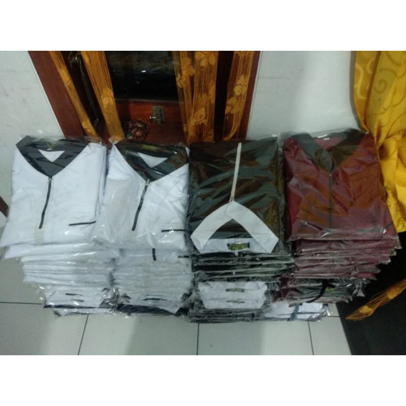 COD jubah pria kombinasi  /gamis pria dewasa ori terbaru terlaris