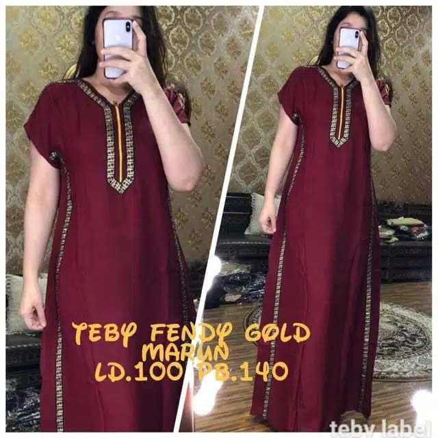 Daster Arab Teby Gold by Teby Original