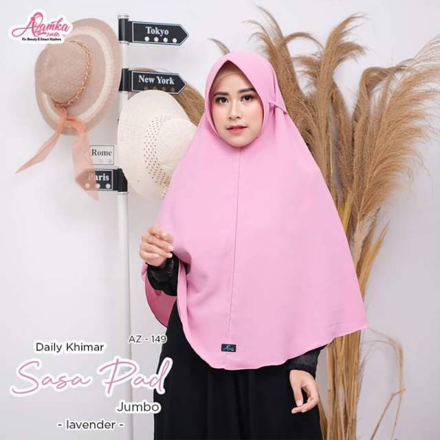 Khimar SASA pad Jumbo || Original azamka hijab