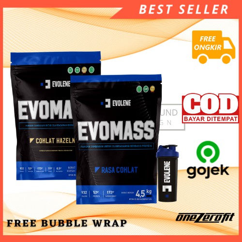 Evolene Evo Mass EvoMass 4,5KG 10LBS + FREE SHAKER