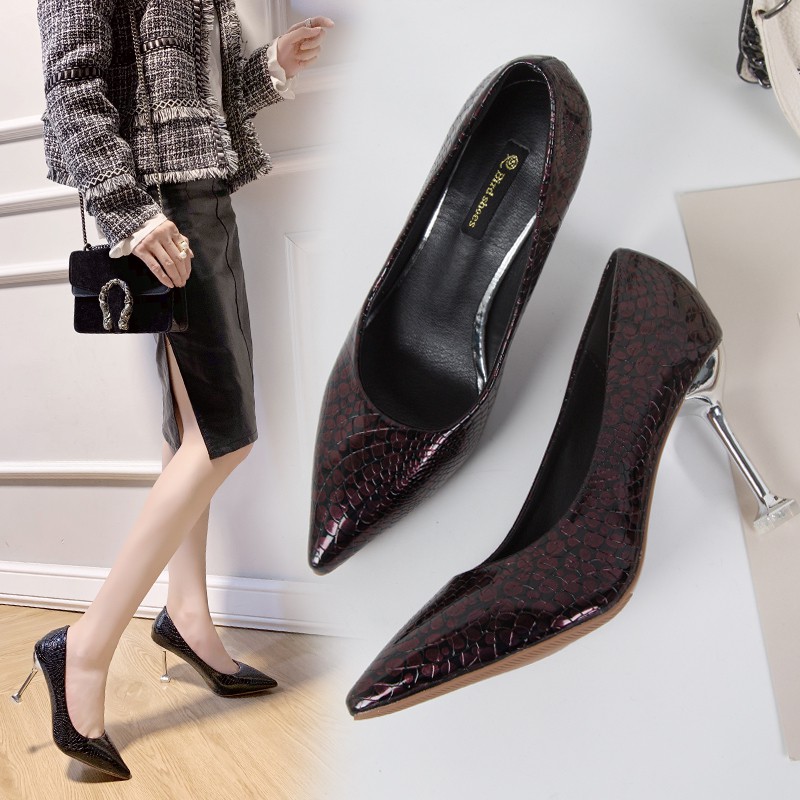 women's patent leather work shoes