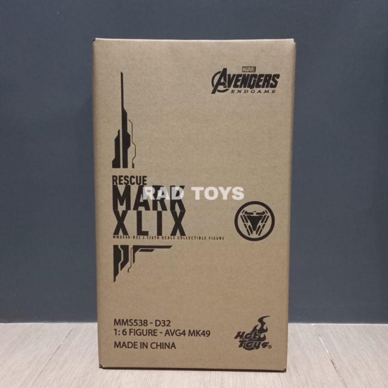 Iron rescue avengers endgame hot toys iron man mark 49 ironman mk xlix