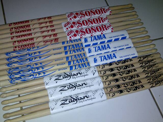 Stick Stik Drum Hard Sapodilla (10pasang)