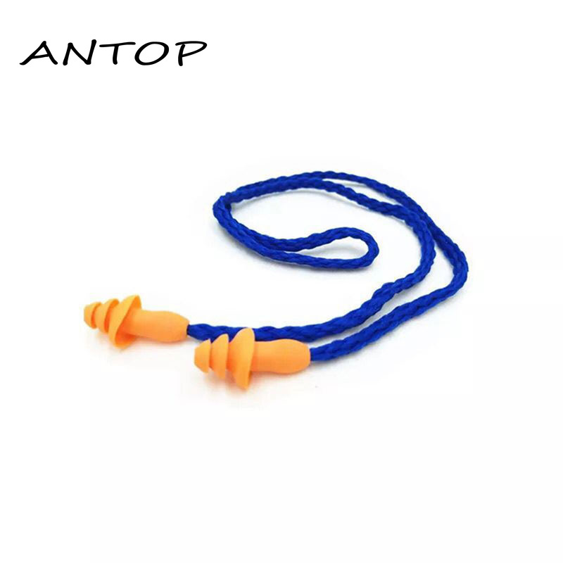 Anti-noise Wired Sleep Earplugs Christmas Tree Silicone Soundproof Ear Protector ANTOP