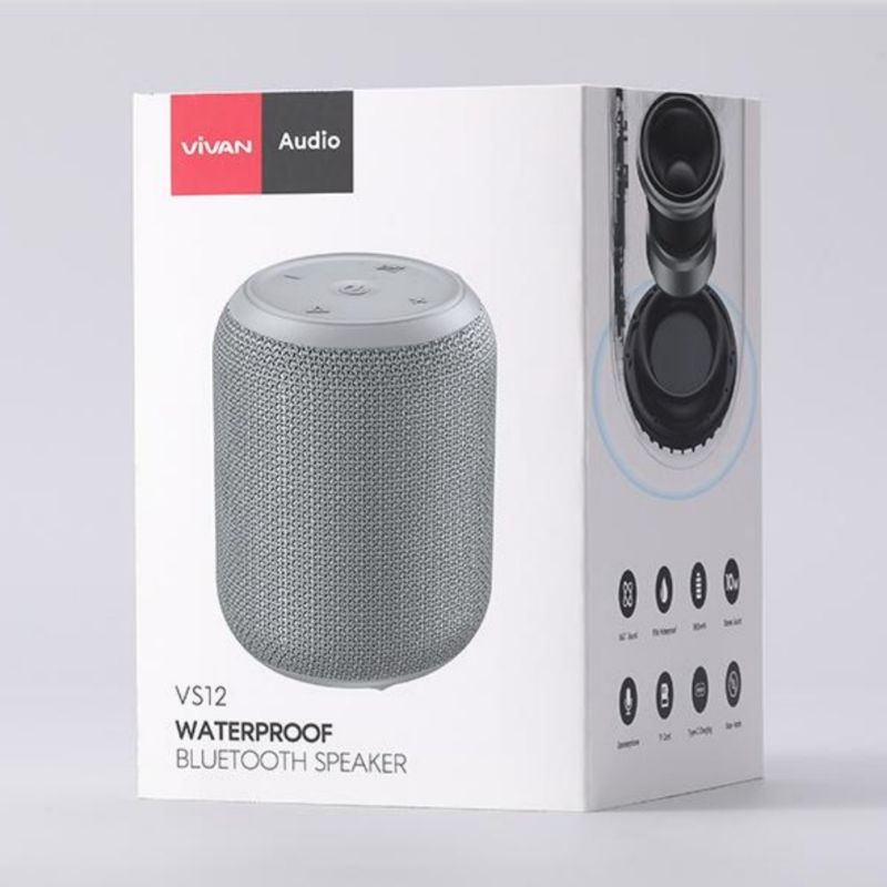 Speaker Vivan VS12 360° Bluetooth