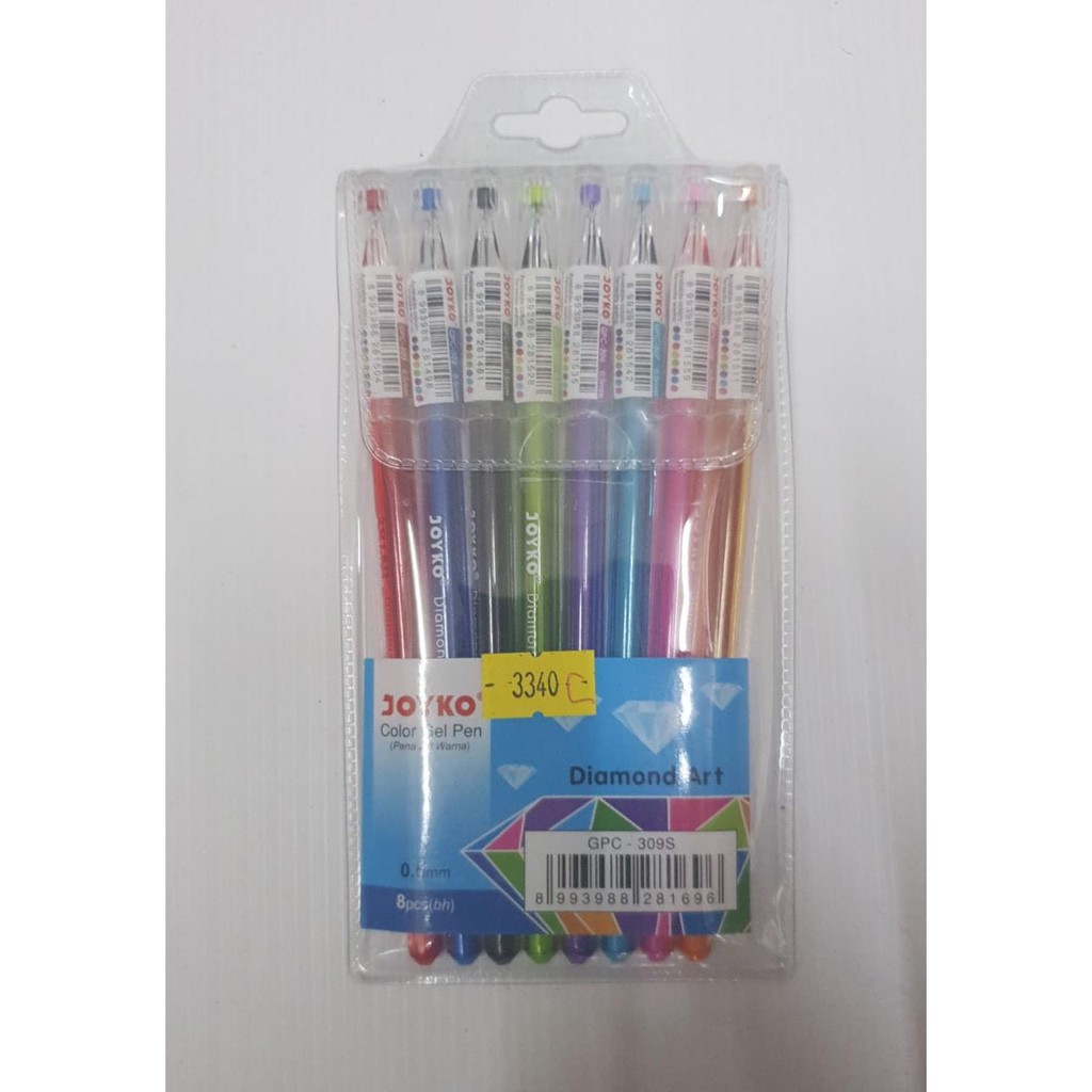 

PULPEN JOYKO DIAMOND ART-2 GPC-309S (8pcs) | BOLPEN WARNA