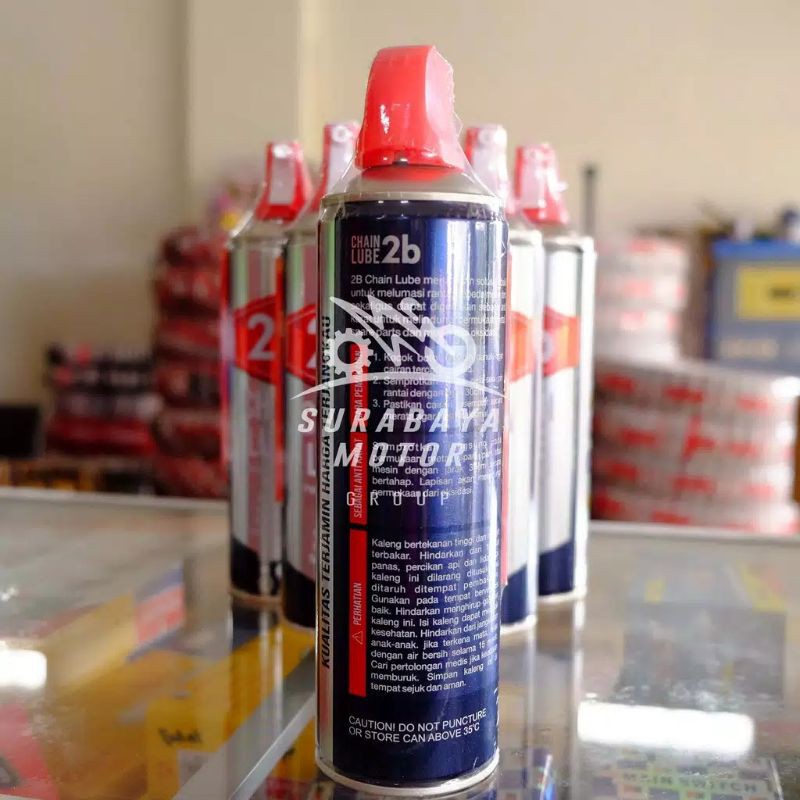 Oli Rantai 2b Chain Lube Semprot 500ml Pelumas Chainlube