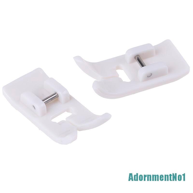 (AdornmentNo1) 2pcs Sepatu Mesin Jahit Model Snap on