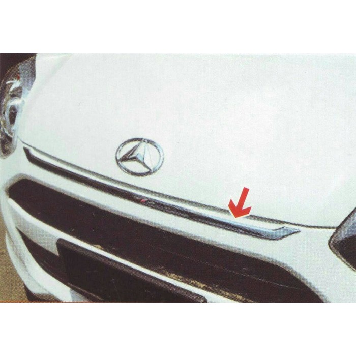 List grill atas/list depan mobil Daihatsu Ayla chrome