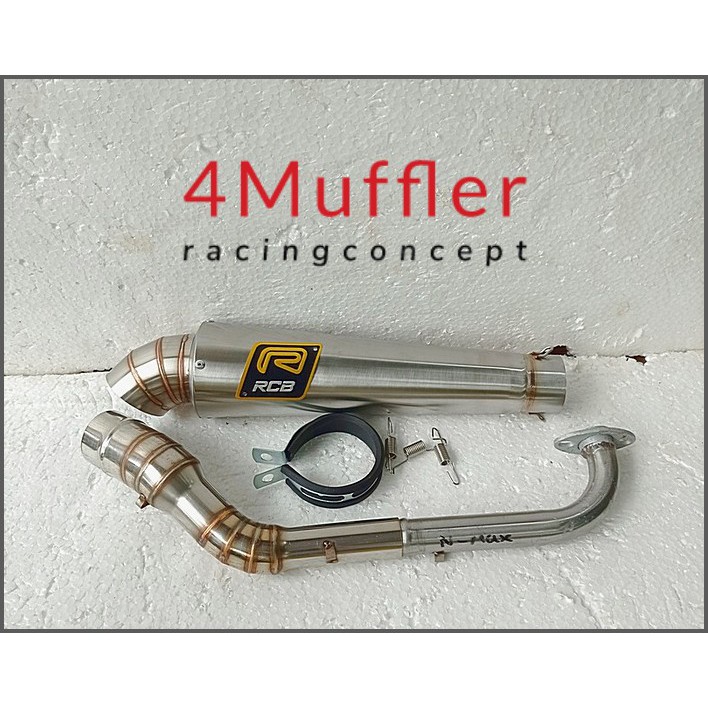 Knalpot Dos Nmax Racing / Knalpot Nmax New / Knalpot Nmax Old / Knalpot Nmax Ngebas Suara Adem