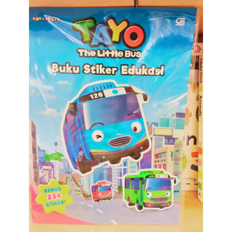 

BUKU STIKER EDUKASI TAYO THE LITTLE BUS