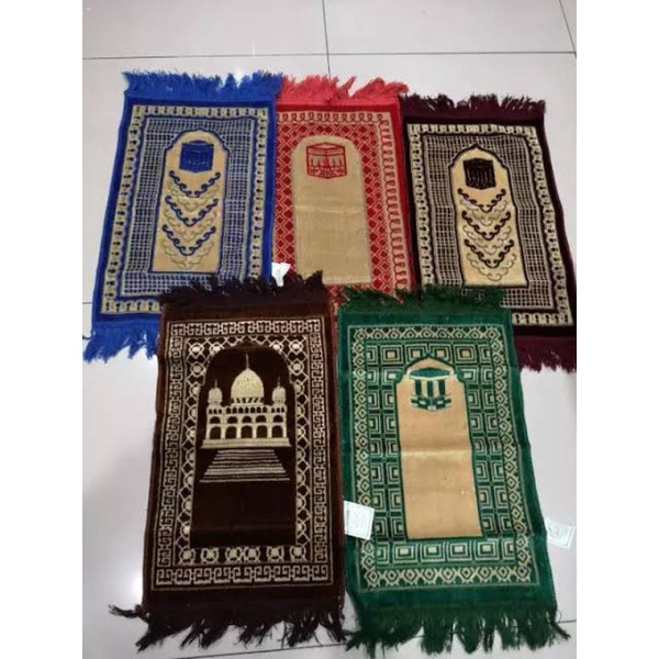 Sajadah anak Kecil Bludru Halus Tebal Turkey-2