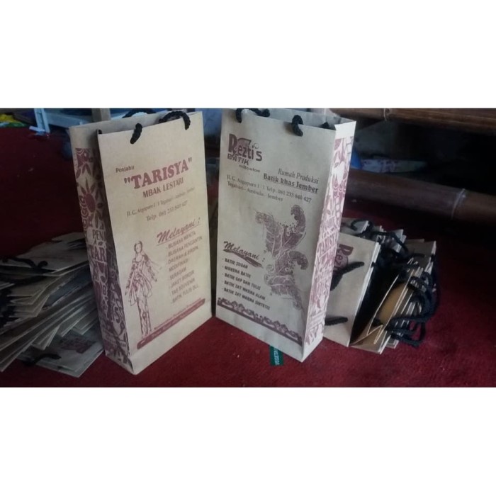 

PAPER BAG Murah include biaya Sablon