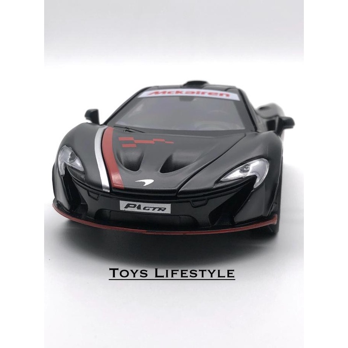 Mainan Mobil Diecast Mclaren P1 Gtr 1:32 (Hitam) By Eastern