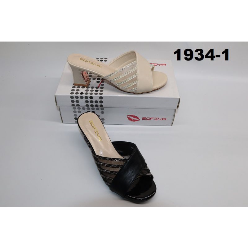 SOFIYA ORIGINAL IMPORT 1934 1 SENDAL WANITA PESTA HEEL 3CM