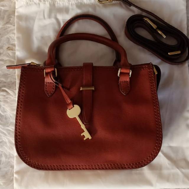 Fossil ryder mini brown