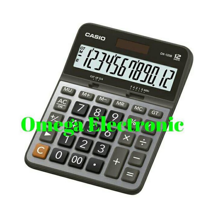 

Terlaris Casio DX 120S - Calculator Desktop Kalkulator Kantor Office DX-120S Mantul