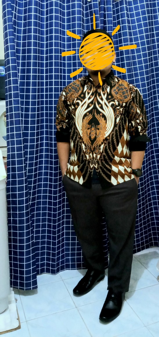 Atasan Batik Pria Lengan Pendek Wisanggeni 2 Sutro By Sm