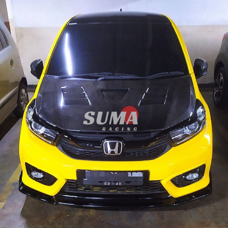 KAP MESIN HONDA BRIO, MOBILIO FACELIFT CARBON KEVLAR CIVIC TURBO STYLE