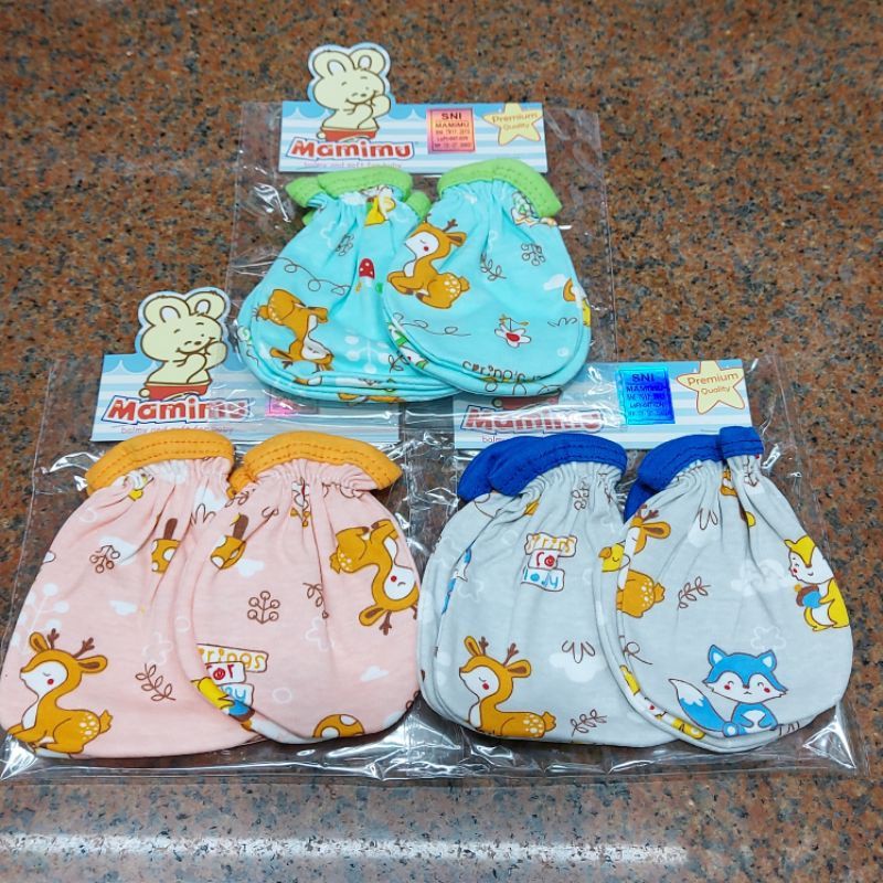 Sarung Tangan Bayi Mamimu/ Nasuka, Sarung Tangan Baby, Grosir Perlengkapan Bayi