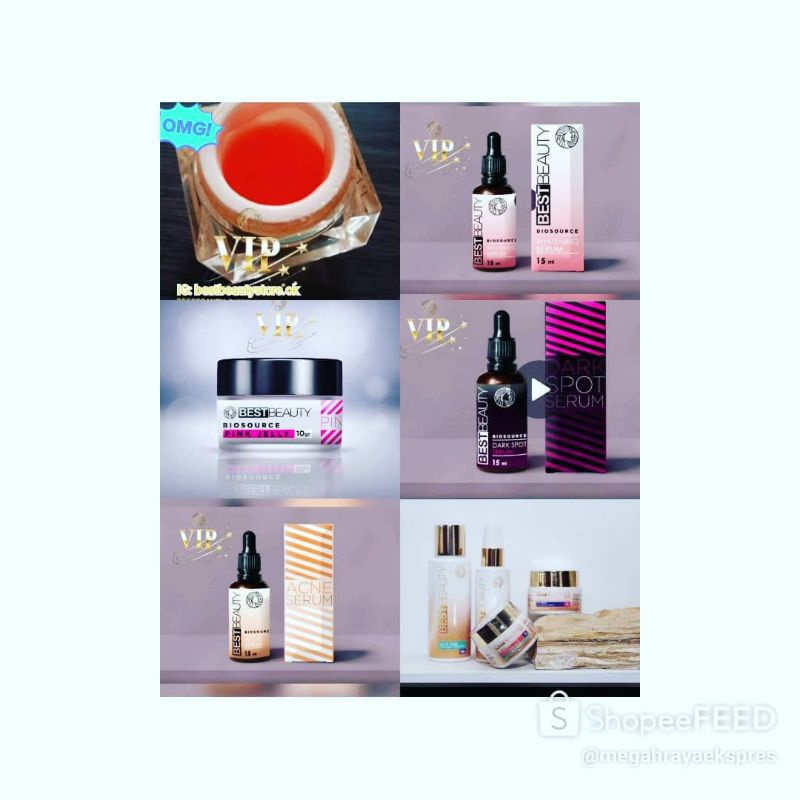 Best Beauty paket, Serum, Pink Jelly Sudah BPOM HALAL