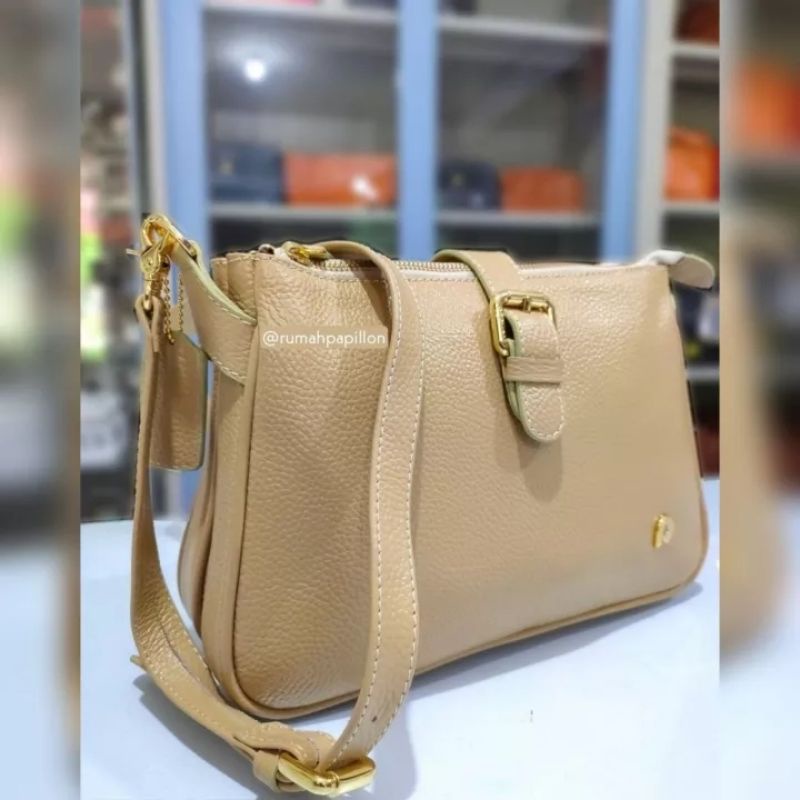 Tas Selempang Wanita Papillon Original Kulit Asli / K3384