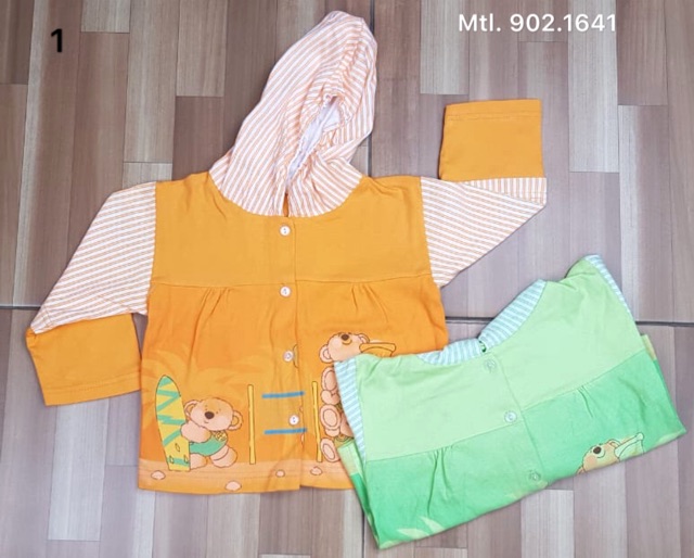 Jaket katun anak unisex / jaket angin anak / jaket sepeda motor anak / outwear anak/ atasan anak