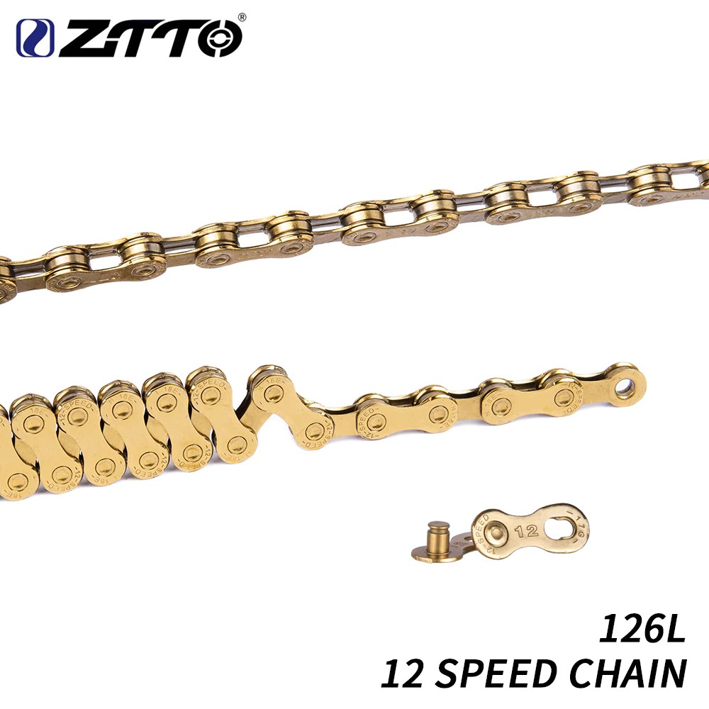 Import ZTTO MTB 12 Speed Chain Gold 12s eagle Golden 12speed Chain x1 x12 1x12 System Connector