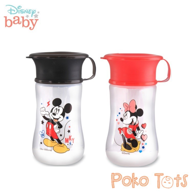 Disney Baby Training Cup 360 Degree 330ml Sipper Cup Gelas Minum Anak Lusty Bunny Mickey Minnie