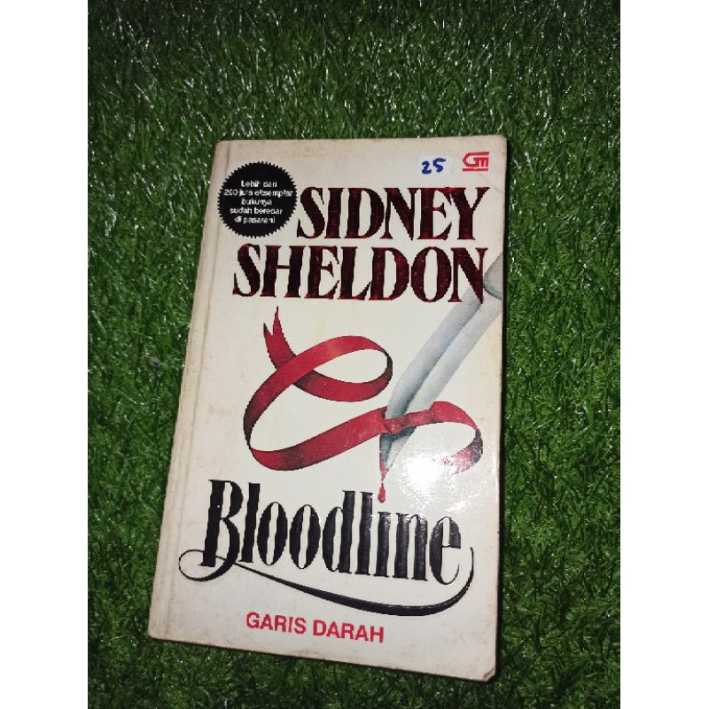 Bukh Novel Sidney Sheldon - Garis Darah (preloved)