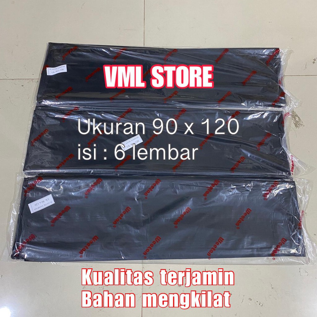 Jual Trash Bag 90x120 / Kantong Plastik Sampah Ukuran 90 x 120 Polybag