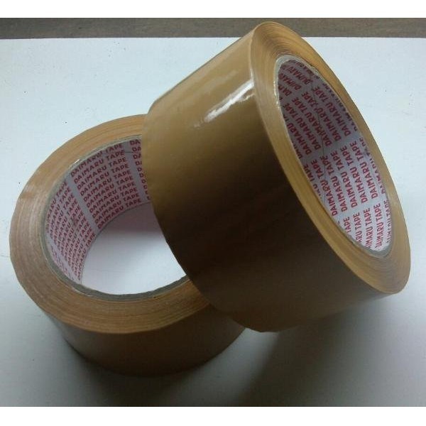 

Lakban Daimaru 2 Inchi Coklat 48 mm x 90 Yard OPP Original