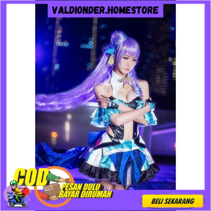 [valdionder.homestore] KOSTUM COSPLAY UWOWO MACROSS DELTA MIKUMO COSTUME