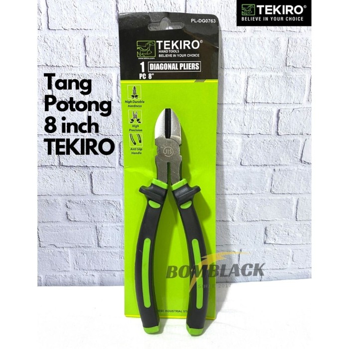 TEKIRO Tang Potong 8 inch 8 inci 8 inchi Diagonal Cutting Pliers