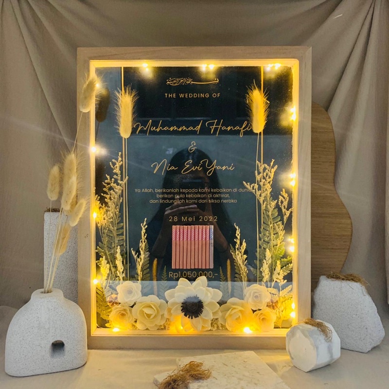 MAHAR | KADO | GIFT RUSTIC 30x40 CM | 12R | HADIAH KADO UNIK UNTUK BESTIE | KADO COWOK | HADIAH CEWE