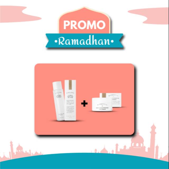 [Ramadhan Bundle] COMEITTO Komenuka Brightening Rice Water + Komenuka Hydrating Rice Cream
