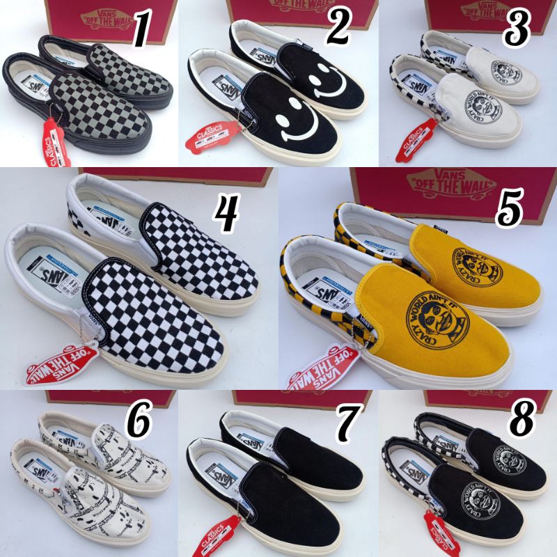 VANS Slip On Karacter Unisex 39-43