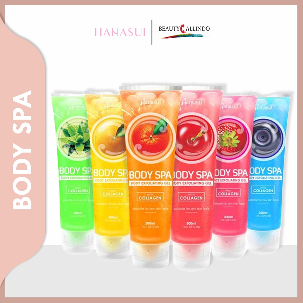 HANASUI BODY SPA BODY EXFOLIATING GEL