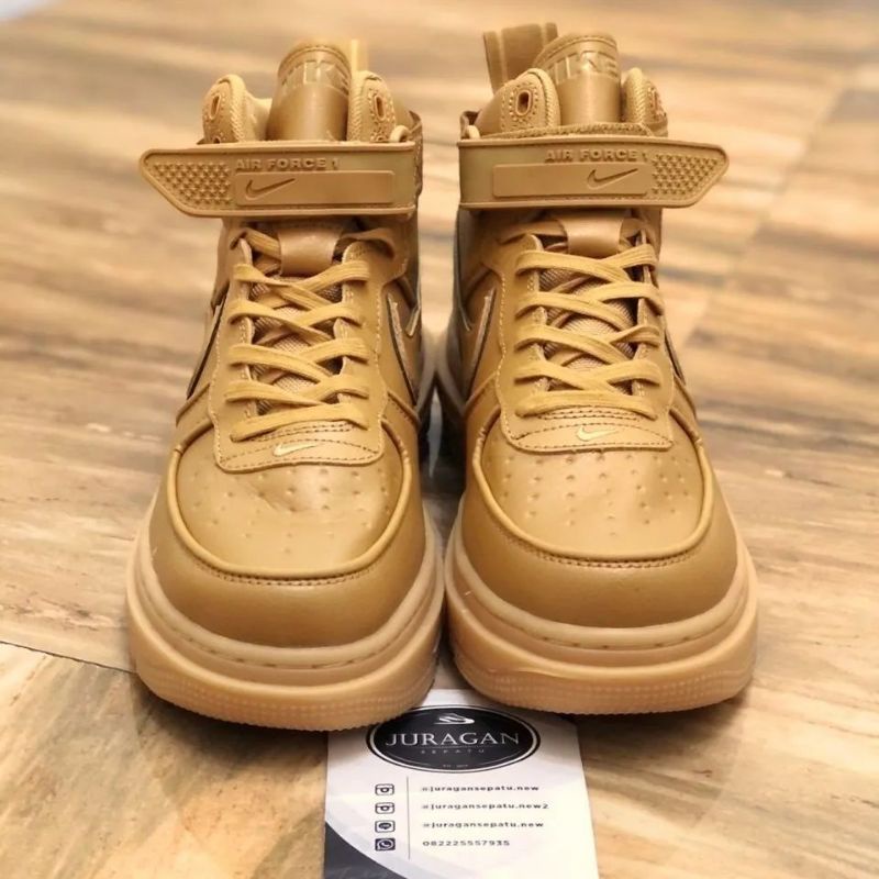 Nike Air Force 1 GTX Gore-Tex Boot &quot;Flax/Wheat-Gum Light Brown&quot;