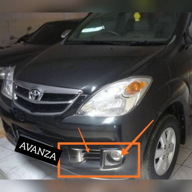 Cover foglamp avanza vvti 2008 2009 2010 2011 chrome