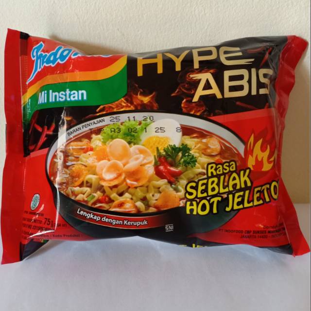 

Indomie rasa Seblak