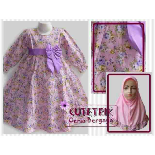 Baju | baju anak | gamis | gamis anak | labella | baju muslim anak  | gamis cantik
