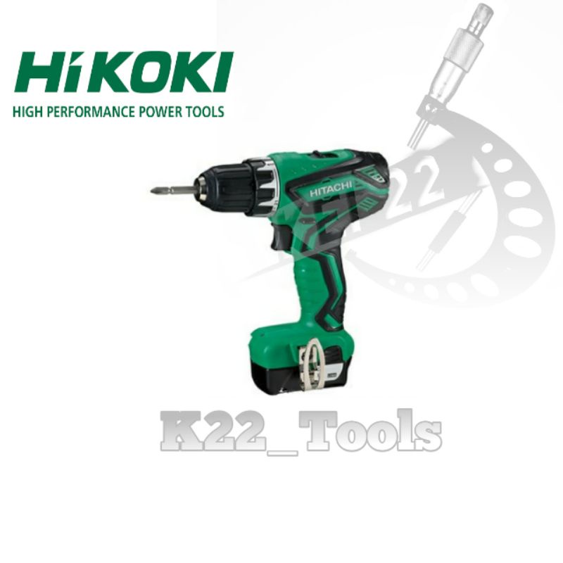 MESIN BOR OBENG BATERAI HITACHI DS 10DFL / HIKOKI DS 10DFL CORDLESS DRIVER DRILL