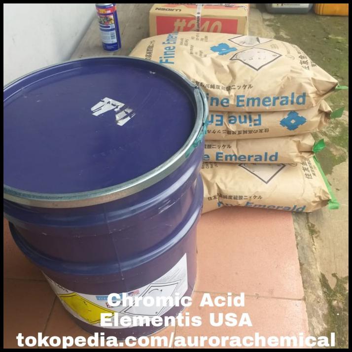 Chromic Acid Elementis 1Kg Usa / Kromic Acid / Asam Kromat