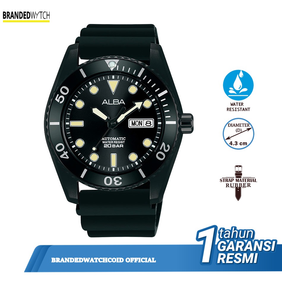 Alba AL4297X1 Jam Tangan Pria Alba AL4297 Original Diamter 4,3 cm