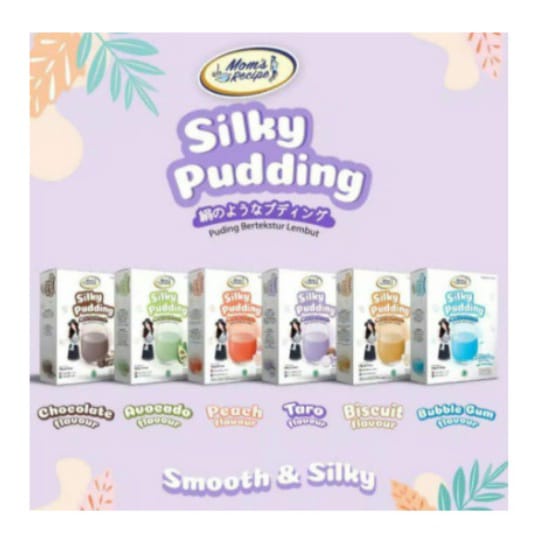 Silky Pudding Moms Recipe 155gr Puding Bubuk Instant enak dan lembut